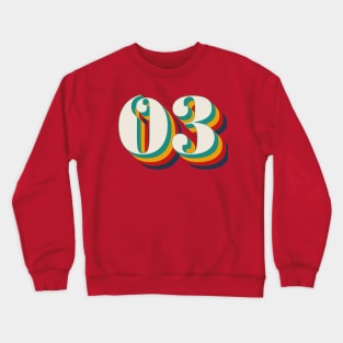 Number 3 Crewneck Sweatshirt